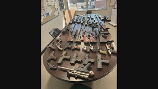 St. Ann Police seize 35 guns, meth after two-month investigation