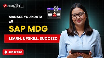 Manage your Data with SAP MDG | ZaranTech