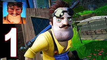 Hello Neighbor Engineer - 1-5 Levels - Walkthrough Gameplay Part 1