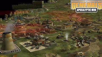 NUKE BOMB TRUCK VS NUKE ARMY C&C Generals Zero Hour Apocalyptic 2.2