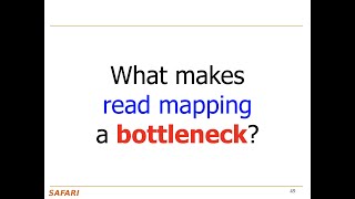 Accelerating Genomics Course - Meeting 3: Read Mapping (Spring 2022)