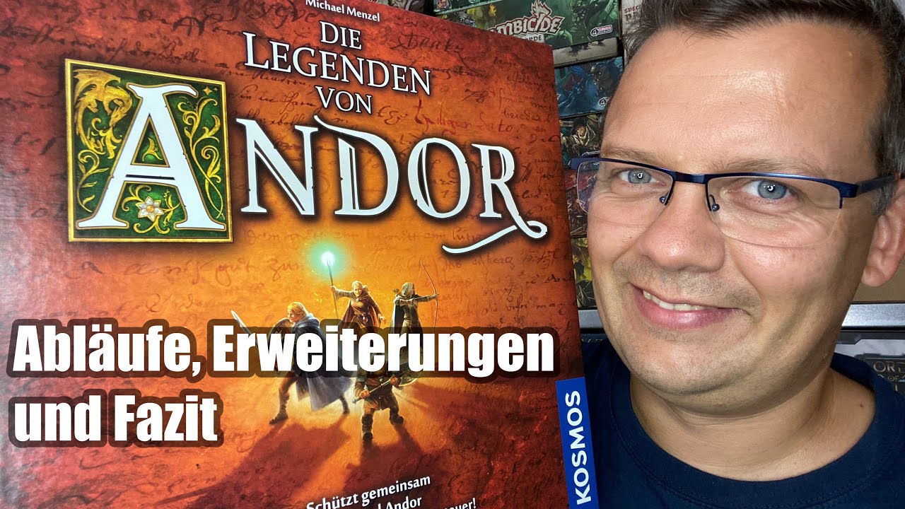 Die Legenden von Andor von Kosmos (Abläufe, Überblick, Erweiterungen, Fazit) - ab 10 Jahre