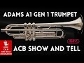 My first trumpet design with adams adams a1 gen 1 trumpet  acb show and tell