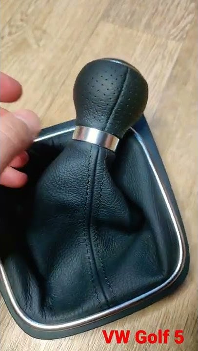 Как заменить чехол на ручке кпп