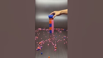 🦗 Oddly Satisfying Reverse Beads ASMR | Hypnotic Relax Loop #asmr #satisfying #reverse