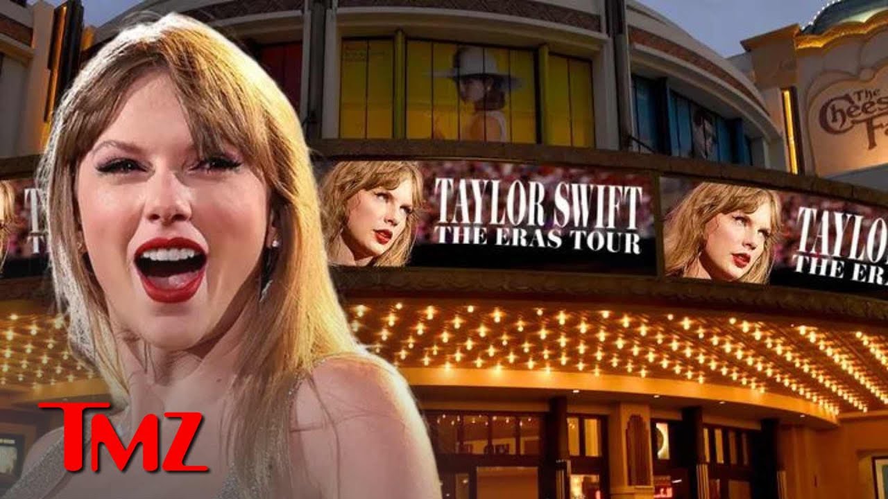 Taylor Swift 'Eras Tour' Film Premieres at L.A.'s The Grove | TMZ TV