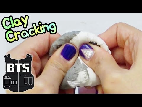<strong>BTS</strong> 클레이 크랙킹 Clay Cracking 점토부수기 <strong>ASMR</strong> 粘土破碎机 粘土割れ nứt đất sét растрескивание глины