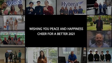 2021 Happy New Year Greetings from Hyterans in Different Languages