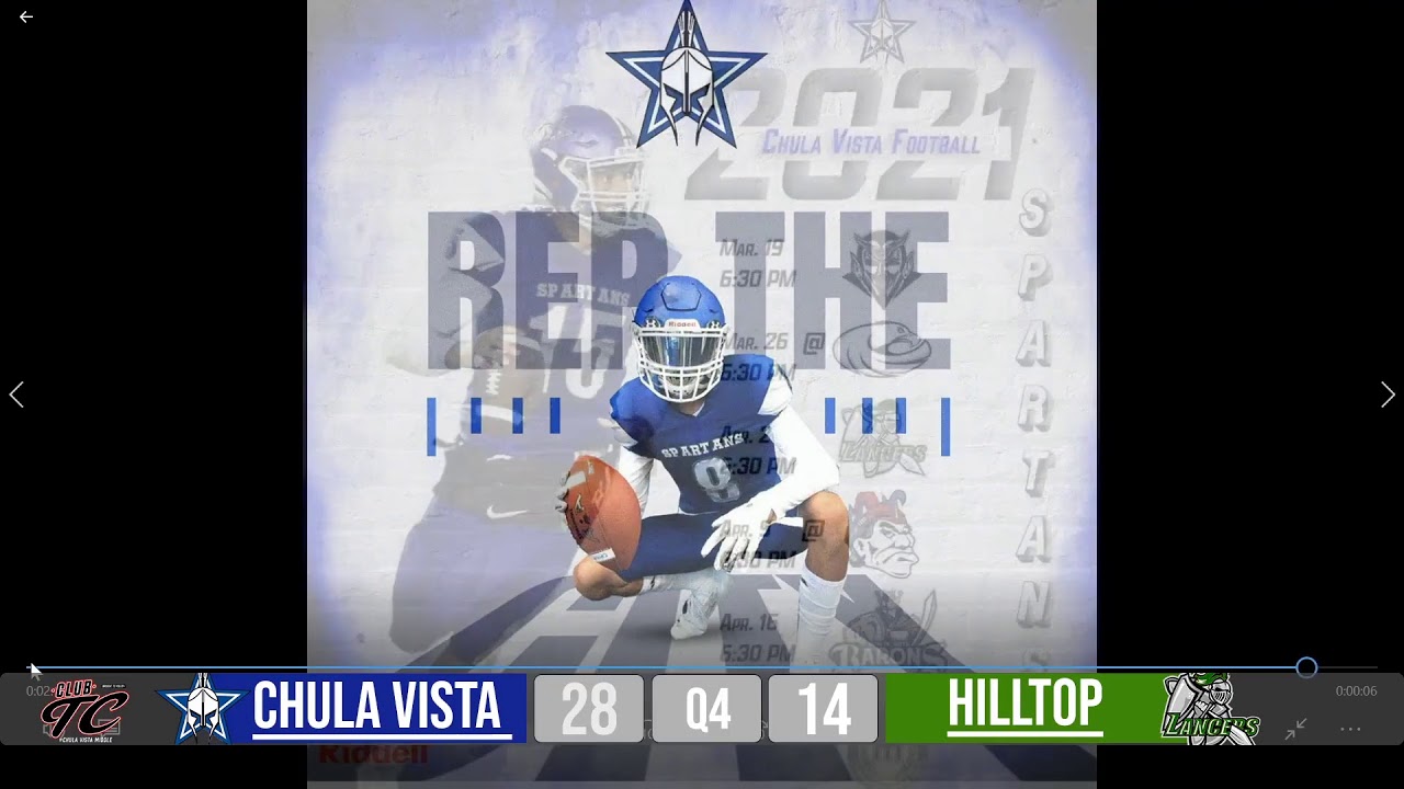 CVHS Spartans Football Live Stream