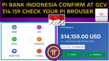 Pi Network BANK INDONESIA CONFIRM AT GCV 314.159 CHECK YOUR PI BROUSER
