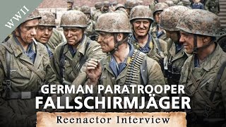 WW2 German Paratrooper / Fallschirmjäger Interview + Kit Display!