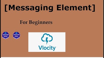 Salesforce Vlocity Messaging Element | By Santosh