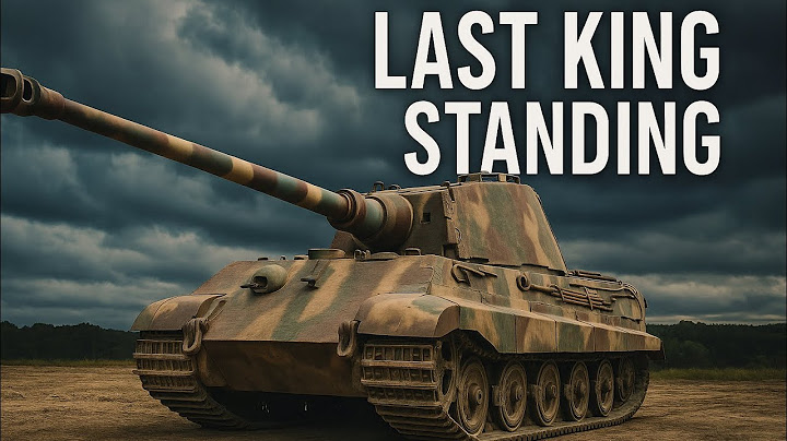 The ONLY RUNNING KING TIGER TANK… and I’m Raffling Mine!