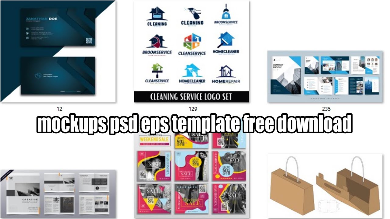 mockups PSD eps template free download | Premium Mockup Files Download In PSD Files vol 3