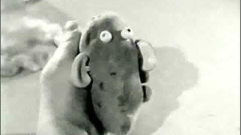 Vintage Original Mr and Mrs Potato Head commercial  1960