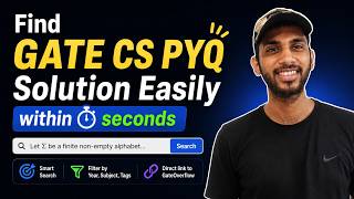 Find GATE CS PYQs Solution Easily | No Time Required | GateOverflow