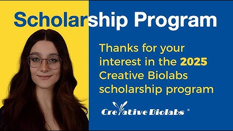 The 2025 Creative Biolabs Scholarship Acceptance Speech