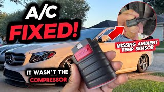 Mercedes E300 A/C Fixed! Don’t Replace the Compressor Until You Check This