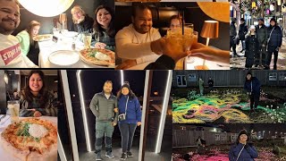 🏮Copenhagen Light Festival💡/February 2024☃️/Mama Rosa Italian Restaurant🍕/Weekend Outing👫👭/Denmark🇩🇰