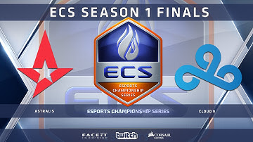 Astralis vs Cloud9 - Map 1 - Dust 2 (ECS Season 1 Finals)