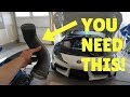 A90 Toyota Supra Upgraded Intake Pipe Installation