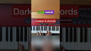 How to make 9 chords sound Darker   #reharmonization #musictheory #chordprogression  #chords