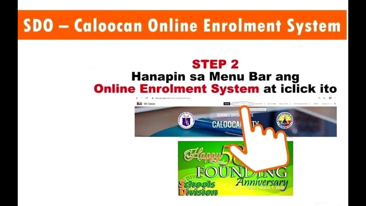 Caloocan Online Enrollment System YouTube