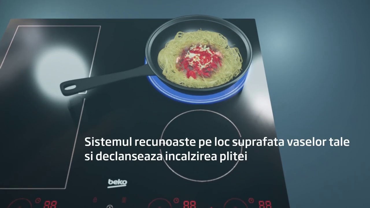 Functia Pan Detection - Plite incorporabile Beko | Flanco.ro