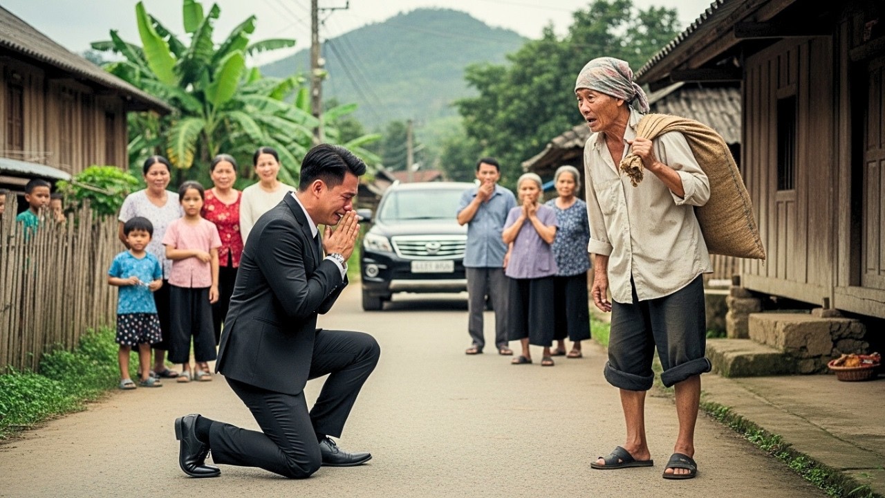 Người Cha Nghèo Bị Con Ruột Đuổi Ra Đường — 5 Năm Sau Sự Trở Về Khiến Đứa Con Gục Ngã Trong Nước Mắt