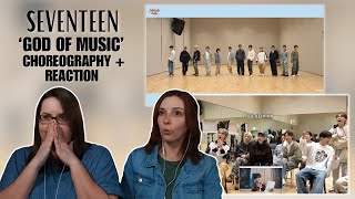 SEVENTEEN(세븐틴) 'God of Music' Choreography Video + [INSIDE SEVENTEEN] MV Reaction