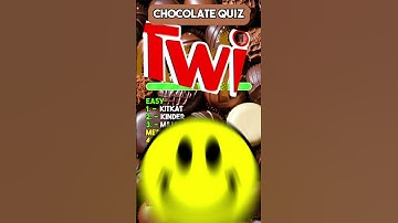 🍫 CHOCOLATE BRAND QUIZ 🍪 #shorts