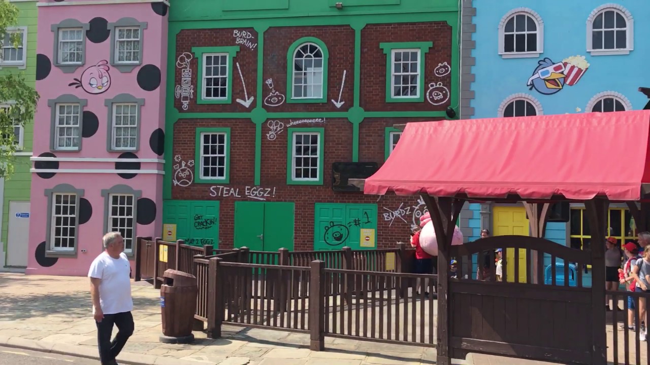 Thorpe Park: Meet & Greet Angry Birds Stella - YouTube