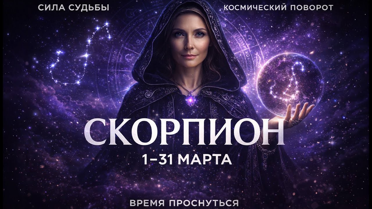 СКОРПИОН МАРТ ПЕРЕМЕН: КАК ПЛАНЕТЫ ПЕРЕПИШУТ ТВОЮ СУДЬБУ?