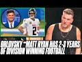 Pat McAfee Reacts: ESPN Analyst Says Matt Ryan Has "2-3 Years Left Of Winning Football"