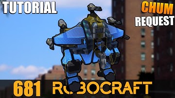 Chum Request - Thumper MK7 SMG Mech Tutorial Robocraft