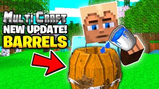 🪣 HOW TO USE BARRELS IN MULTICRAFT! | @XREALM 🐼 screenshot 5