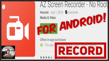 How to Record your Android Screen Without Root or Computer( FREE)2016