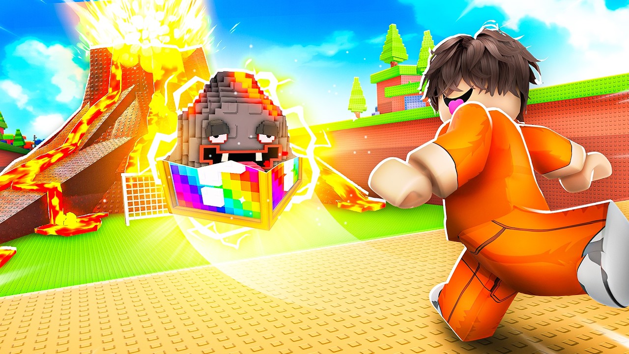 ربلوكس حدث الادمن في ارفس اللوكي بلوك ! Kick a lucky block