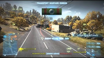 Battlefield 3 Capture The Flag is The FUN !! Operation Riverside G53 Little Bird End Game Fun