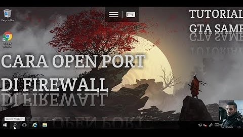 CARA OPEN PORT DI FIREWALL || GTA SAMP TUTORIAL