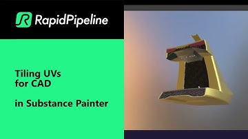 RapidPipeline for Adobe Substance – Auto Tiling UVs for CAD Assets