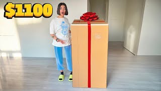 بزرگ ترین جعبه شانسی دنیارو خریدم 🤩🎊I Bought The World's Largest Mystery Box