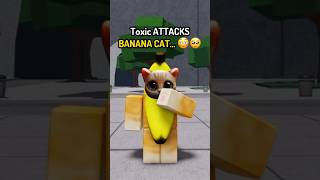 BANANA CAT in Strongest Battlegrounds… ? #shorts #roblox #funny @gpark_official