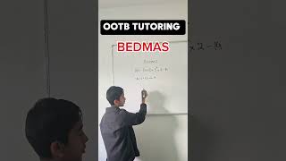 BEDMAS breakdown by one of our young math learners! Tutoring#OOTBTutoring #MathTutor #SurreyBC