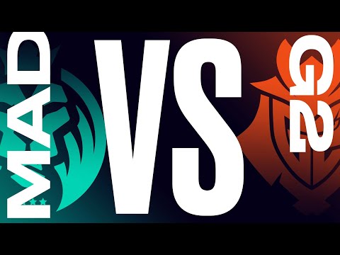 MAD vs. G2 - Неделя 5 День 1 | LEC Весенний сплит | MAD Lions vs. G2 Esports (2022)