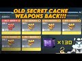 Get OLD Secret Cache Weapons in Season 4, AK117, RUS, Baton and MORE