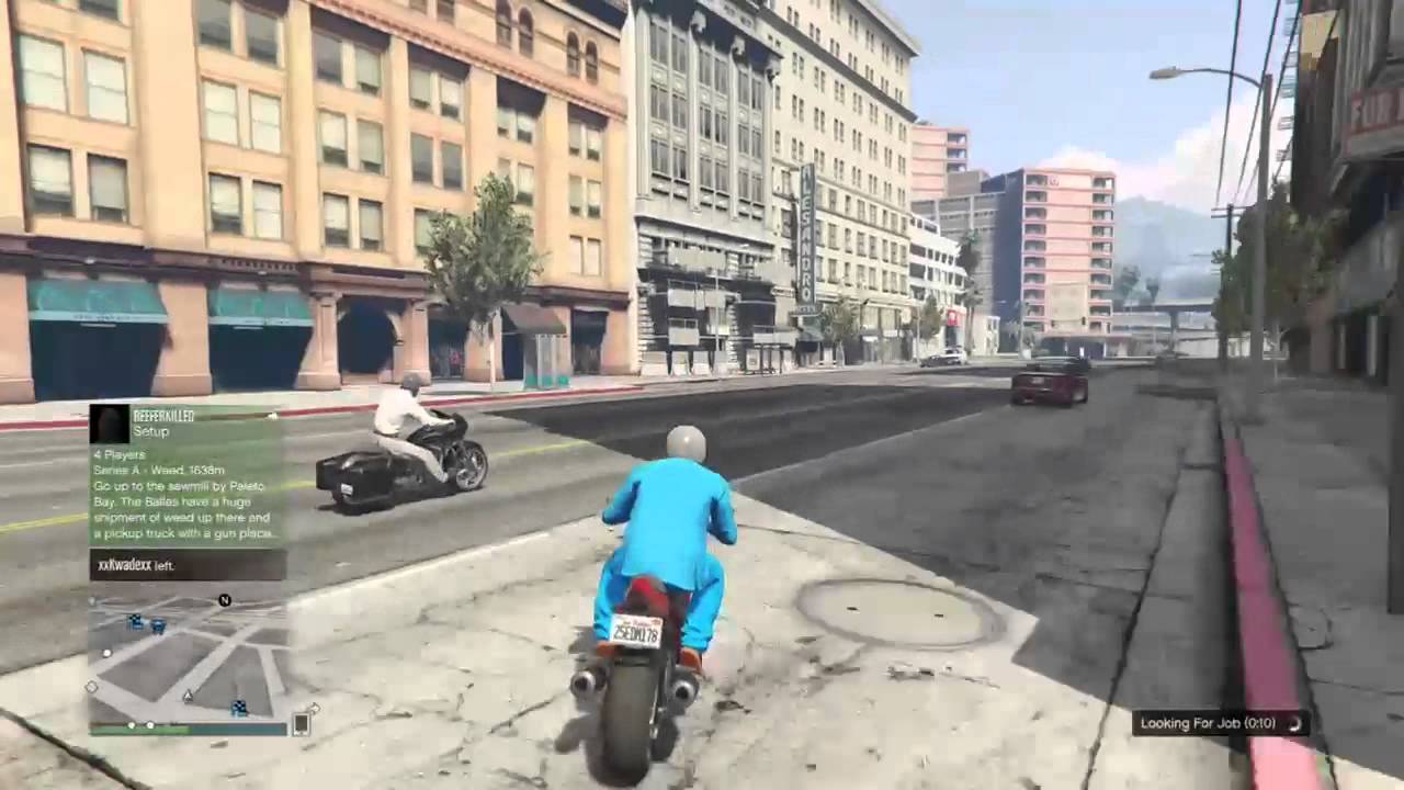 Xbox one GTA 5 Motorcycle Karma YouTube