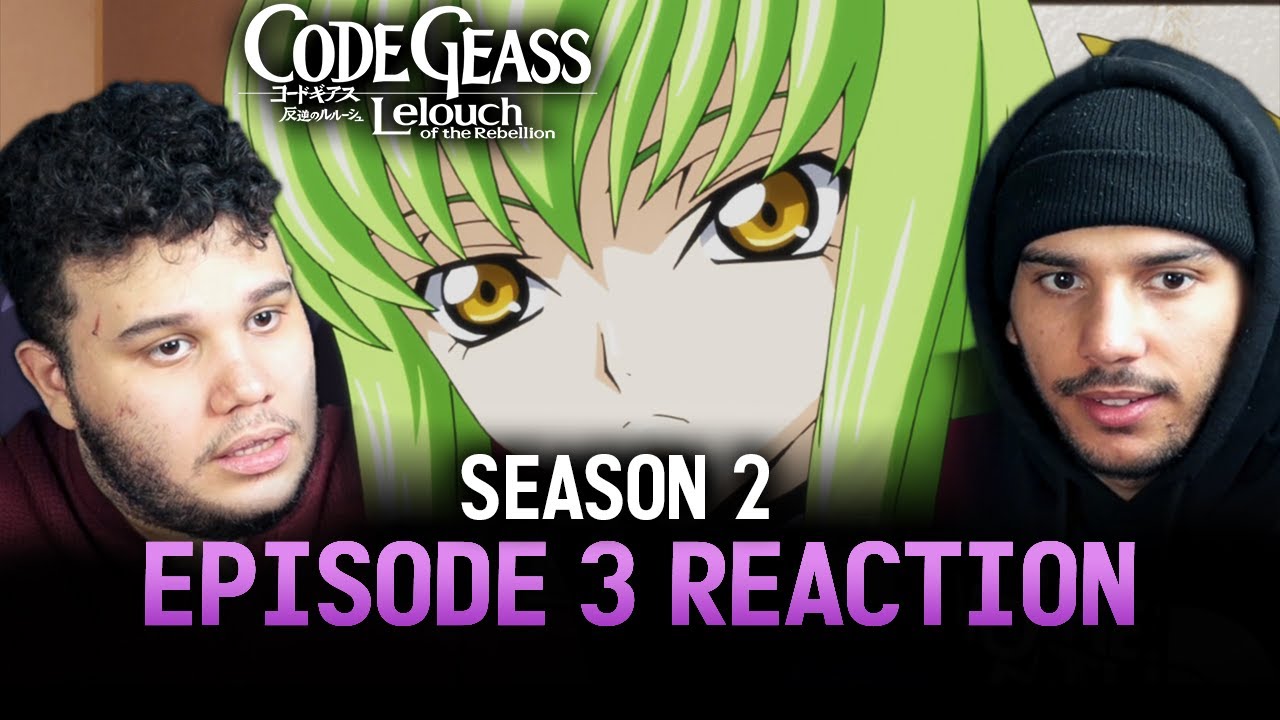Code Geass Season 2 Episode 3 REACTION | Imprisoned in Campus - YouTube