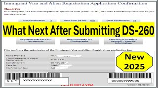 What Next After Submitting DS-260 |  What Happened Next After Submitting DS-260