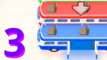 🚌 Bus Puzzle : Parking Jam 🧩 GAMEPLAY Part 3 Levels 22-27 (Android, iOS)